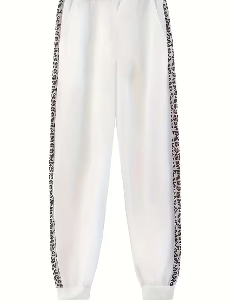 Trening Leopard pentru Femei 2026 Alb