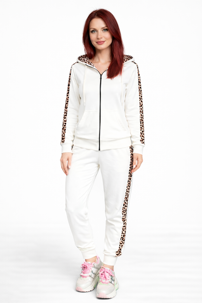 Trening Leopard pentru Femei 2026 Alb