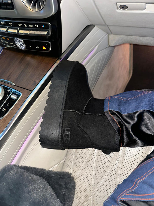 UGG High Imblanit Negru